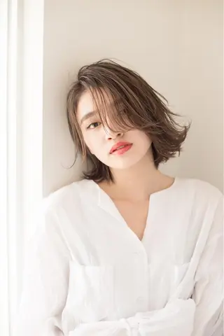 ミディアム カラー パーマ 🤍美髪改善職人🤍 高橋　臣介 店長のヘアスタイル