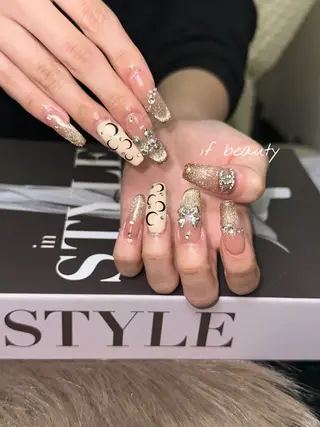 ネイル if Hair＆Nail Salon所属・IKA /海外ネイル /個性派/ワンホンのネイルデザイン