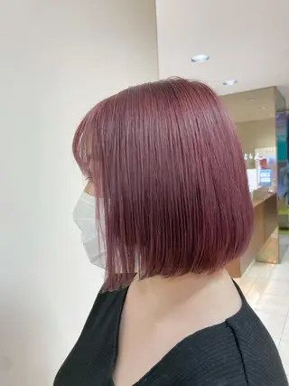 ミディアム カラー ヘアアレンジ 【Sweep】おじま のぞみのヘアスタイル