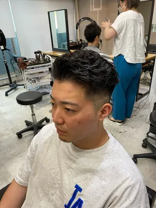 ショート パーマ メンズ 🐉『メンズ美容師』 吉田龍星🐉のヘアスタイル