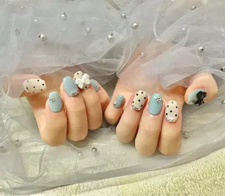 ネイル ラッキースター 大人気店のネイルデザイン