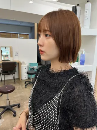 ショート sand yokohama所属・【期間限定無料 ボブ特化】まさよしのヘアスタイル