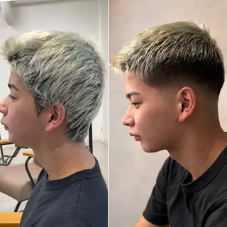 メンズ 可児 令路のヘアスタイル