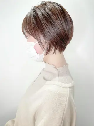 ショート シンプル+αな デザインを 松崎陸のヘアスタイル