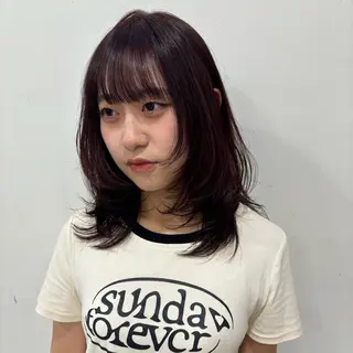 セミロング カラー 🎀レイヤー/ カラー🐕🦺anのヘアスタイル