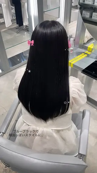 ロング カラー nanase *⑅୨୧のヘアスタイル
