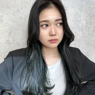 ロング パーマ 韓国レイヤー 🔥春暁【はるき】のヘアスタイル