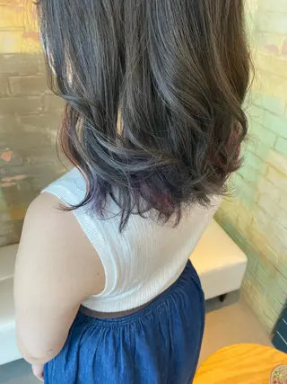 ミディアム YUNA ユウナのヘアスタイル