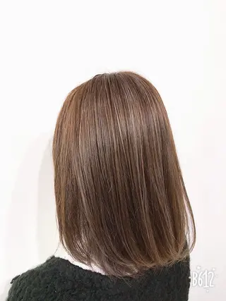 ミディアム カラー 🧸縮毛矯正特化 金澤 彩香🎀のヘアスタイル