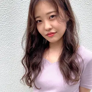 ロング カラー ヘアアレンジ merci.所属・🌻あいり merci.🌻のヘアスタイル