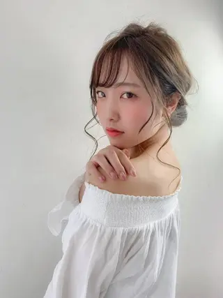 ヘアアレンジ 荻原 康成のヘアスタイル
