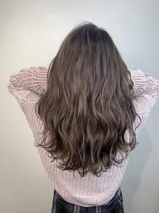 セミロング アンダーバーホワイト 堺東店のヘアスタイル