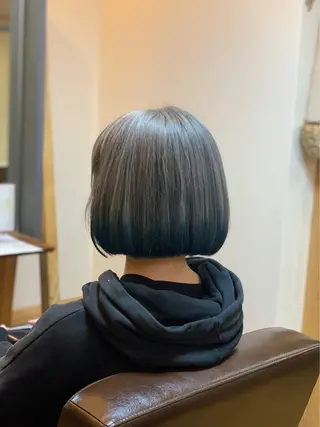 ミディアム カラー LaciTa  hair design所属・吉村 萌のヘアスタイル