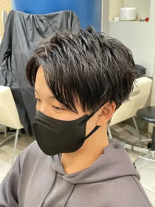ショート メンズ メンズスタイリスト 真栄平有希のヘアスタイル