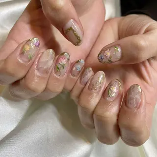 ネイル Twinkling( private salon)所属・伊藤 京香のネイルデザイン