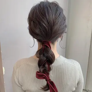 ロング ヘアアレンジ 顔周りカット/アレン ジ/カラー小野寺紗良のヘアスタイル