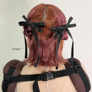 ミディアム 🎀 Ami 🎀 【 梅田・福島】のヘアスタイル