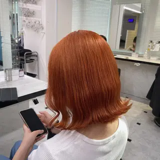 ショート 透明感ラベンダー💗 SHOのヘアスタイル