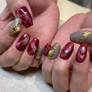 ネイル among アマン所属・lecoa_ kana／amongのネイルデザイン