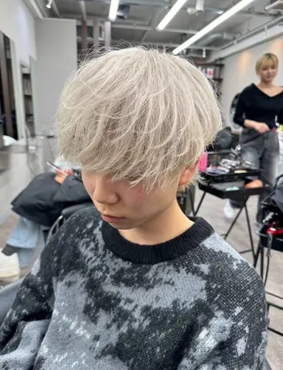 ミディアム カラー モッズヘア越谷西口店所属・市森 心寧のヘアスタイル