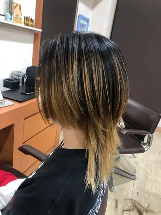 ミディアム 仕上がり満足度 No.1池田篤史のヘアスタイル