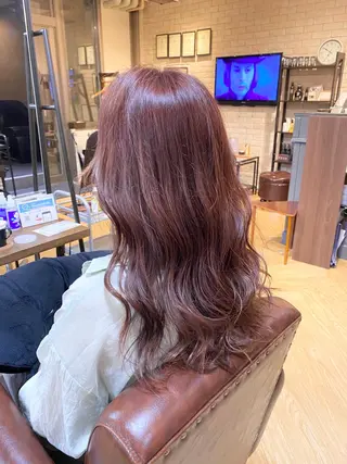 ロング カラー 髪質改善 ヒデのヘアスタイル
