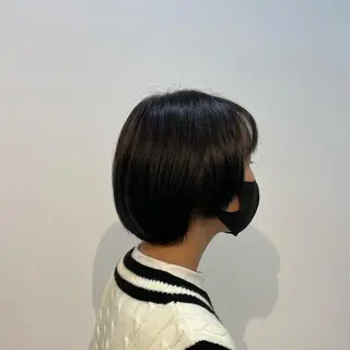 カラー 井上 葉月のヘアスタイル