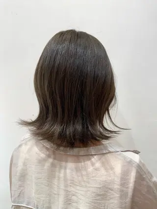 ミディアム 🌞アオキ サキ🕊のヘアスタイル