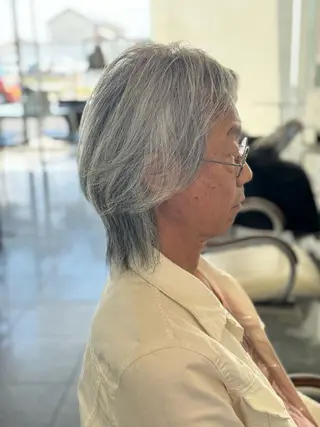 ミディアム メンズ 🫧ヒシダアキ /taboo🫧のヘアスタイル