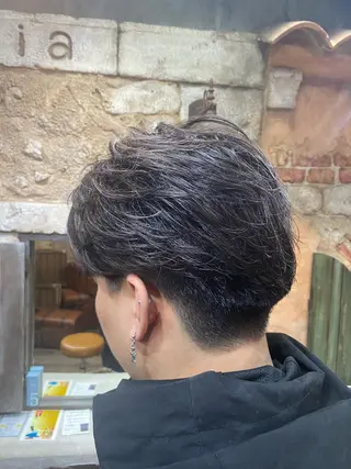 カラー メンズ Soma .のヘアスタイル