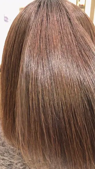セミロング パーマ ナカタケ ユウのヘアスタイル