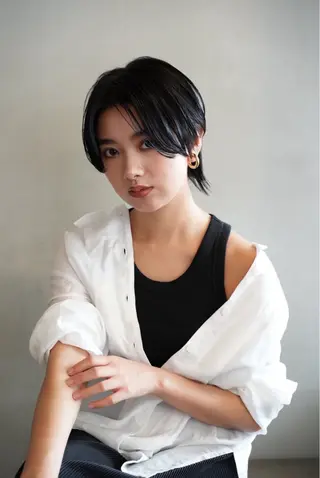 ショート カラー soigne 表参道【ソワネ】所属・八幡 空乃のヘアスタイル