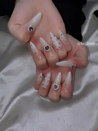 ネイル NAIL and EYELASH ALPHA.所属・ALPHA. 姫繇のネイルデザイン