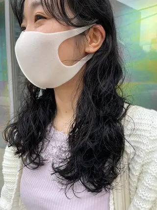 ミディアム パーマ Ammy 池袋所属・韓国ヘア&耳ツボ💎 池袋/himeriのその他イメージ