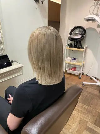 ミディアム 【nui 茨木】 原田美紅のヘアスタイル