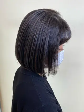 ミディアム カラー ✴︎ヒラガカナ✴︎ ECLAT HAIRのヘアスタイル