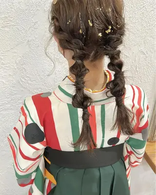 ヘアアレンジ 江原 彩華のヘアスタイル