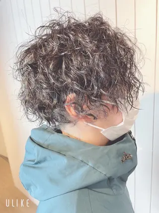 ロング パーマ メンズ ❣️モードケイズ塚口 和田一将のヘアスタイル