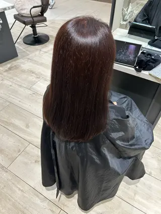 ロング カラー 銀座/ケアカラー KOKIのヘアスタイル