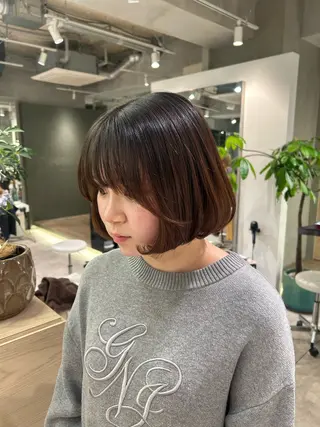 ショート カラー 結衣/ カットモデル募集🎀のヘアスタイル