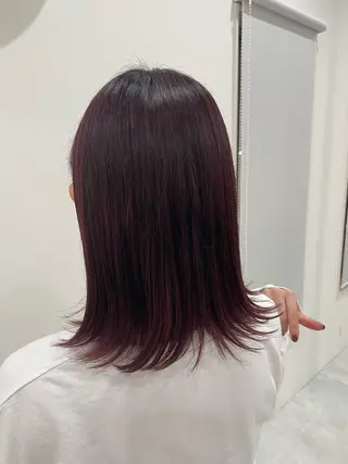 ミディアム BLEACHI桜田店所属・BLEACHI桜田店 西澤元気のヘアスタイル