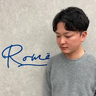 パーマ メンズ メンズサロンRomë 菜里のヘアスタイル
