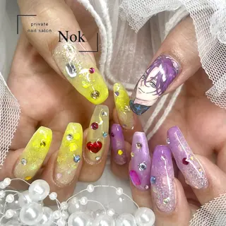 ネイル 池袋痛ネイル Nok. 渡辺のネイルデザイン