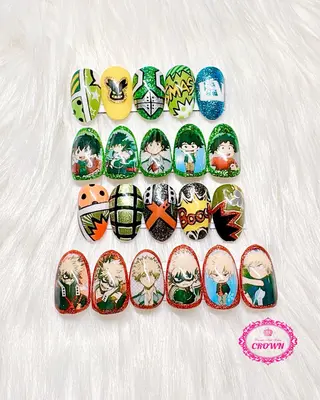 ネイル CROWN プライベートサロンのネイルデザイン