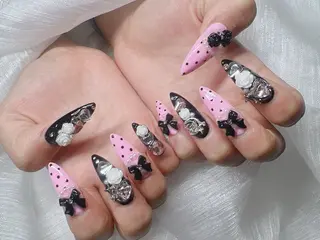 ネイル Lee Nails チップ長さだし専門店のネイルデザイン