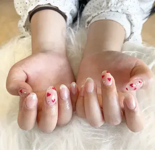 ネイル HOSHI ⭐️辻堂 /藤沢ガーリーネイルのネイルデザイン