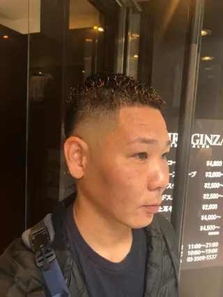 ショート BARBERSHOP 秋葉原所属・澤 谷のヘアスタイル