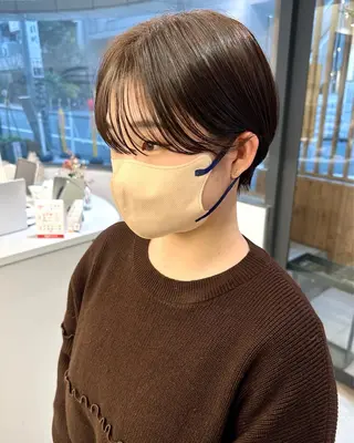 ショート 骨格診断で絶対可愛い ✨丸みショート✨凌弥のヘアスタイル