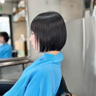 ショート パーマ ショートボブ髪質改善 縮毛矯正のプロ山道潤のヘアスタイル