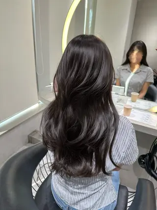 ミディアム コウスケ/ lond uluのヘアスタイル